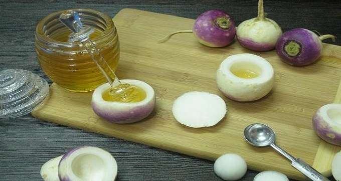 ترکیب شلغم با عسل برای سرما خوردگی