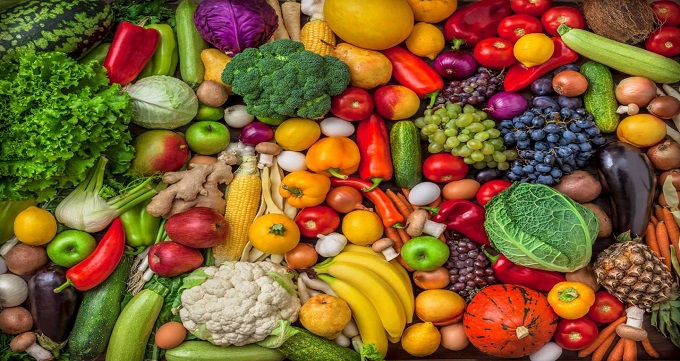 مصرف بیشتر میوه و سبزیجات