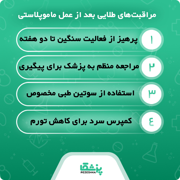 خدمات بهترین جراحان ماموپلاستی در کرج