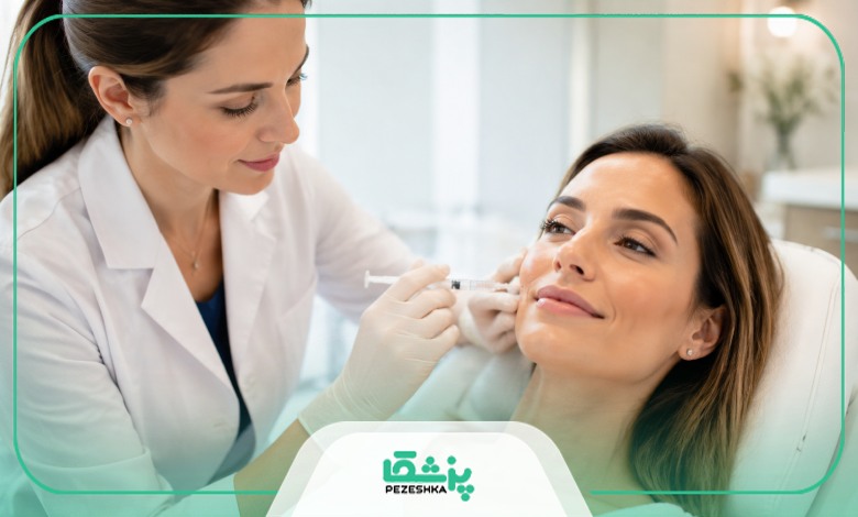 اقدامات قبل از تزریق ژل