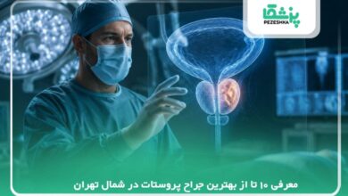 معرفی 10 تا از بهترین جراح پروستات در شمال تهران【سال1405】❤️