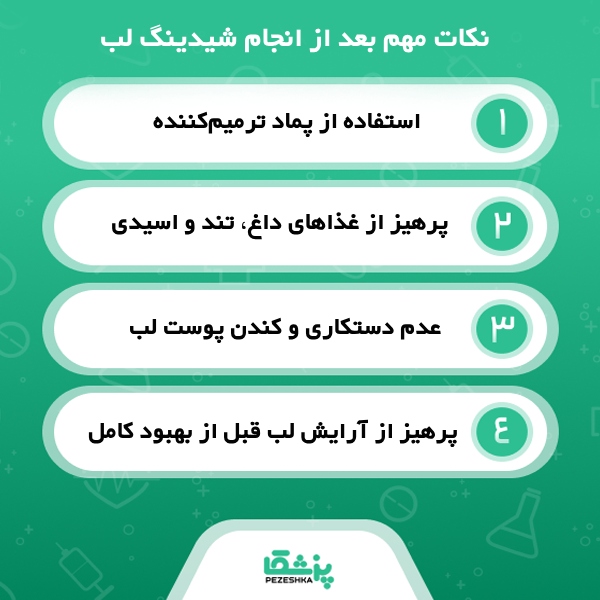 ویژگی های بهترین مرکز شیدینگ لب در تهران