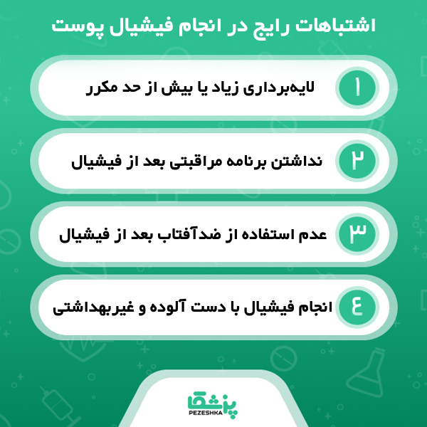 روش های فیشیال پوست