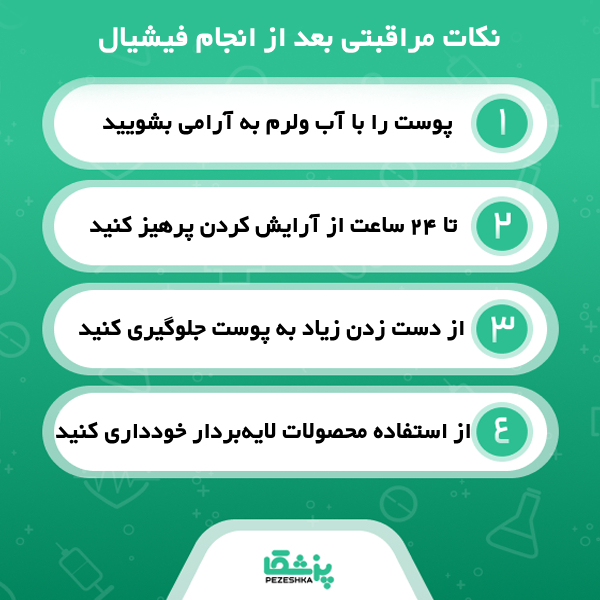 توصیه های بهترین دکتر فیشیال در اصفهان