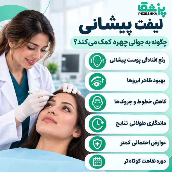 لیفت پیشانی؛ چگونه به جوانی چهره کمک میکند؟