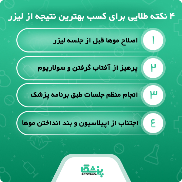 بررسی ویژگی‌ های کلیدی بهترین کلینیک لیزر موهای زائد در اسلامشهر