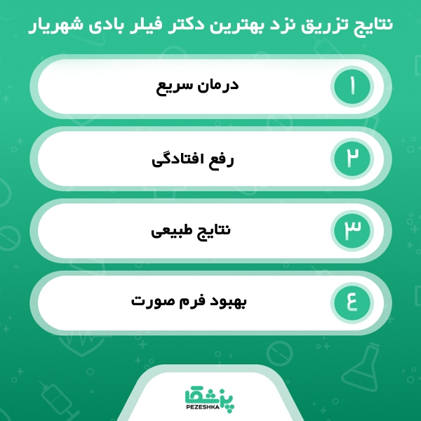 بهترین دکتر فیلر بادی شهریار: تجربه بیماران واقعی