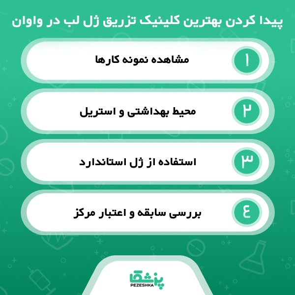 مزایای تزریق ژل لب در بهترین کلینیک واوان