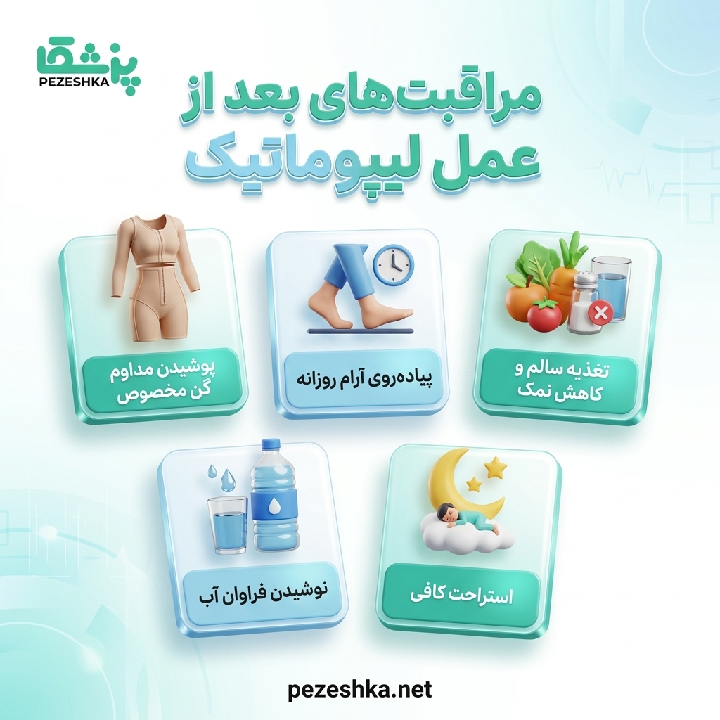 بهترین نواحی بدن برای لیپوماتیک