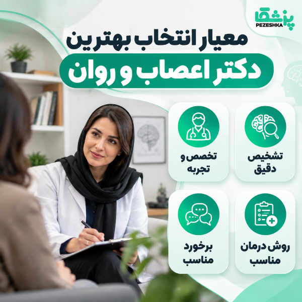 معیار انتخاب بهترین دکتر اعصاب و روان