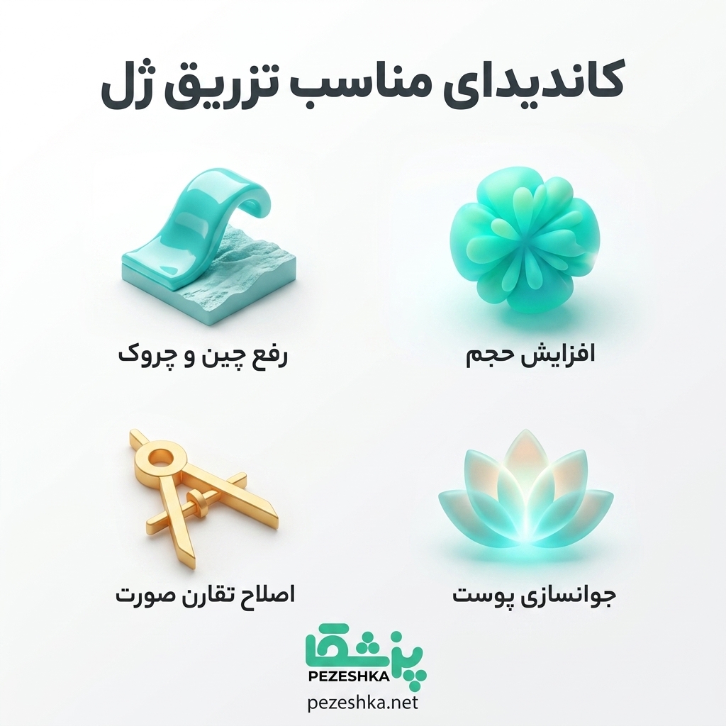 مزایای تزریق ژل؛ از جوانسازی تا فرمدهی صورت