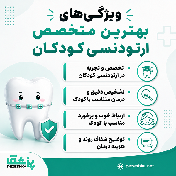 ویژگی های بهترین متخصص ارتودنسی کودکان